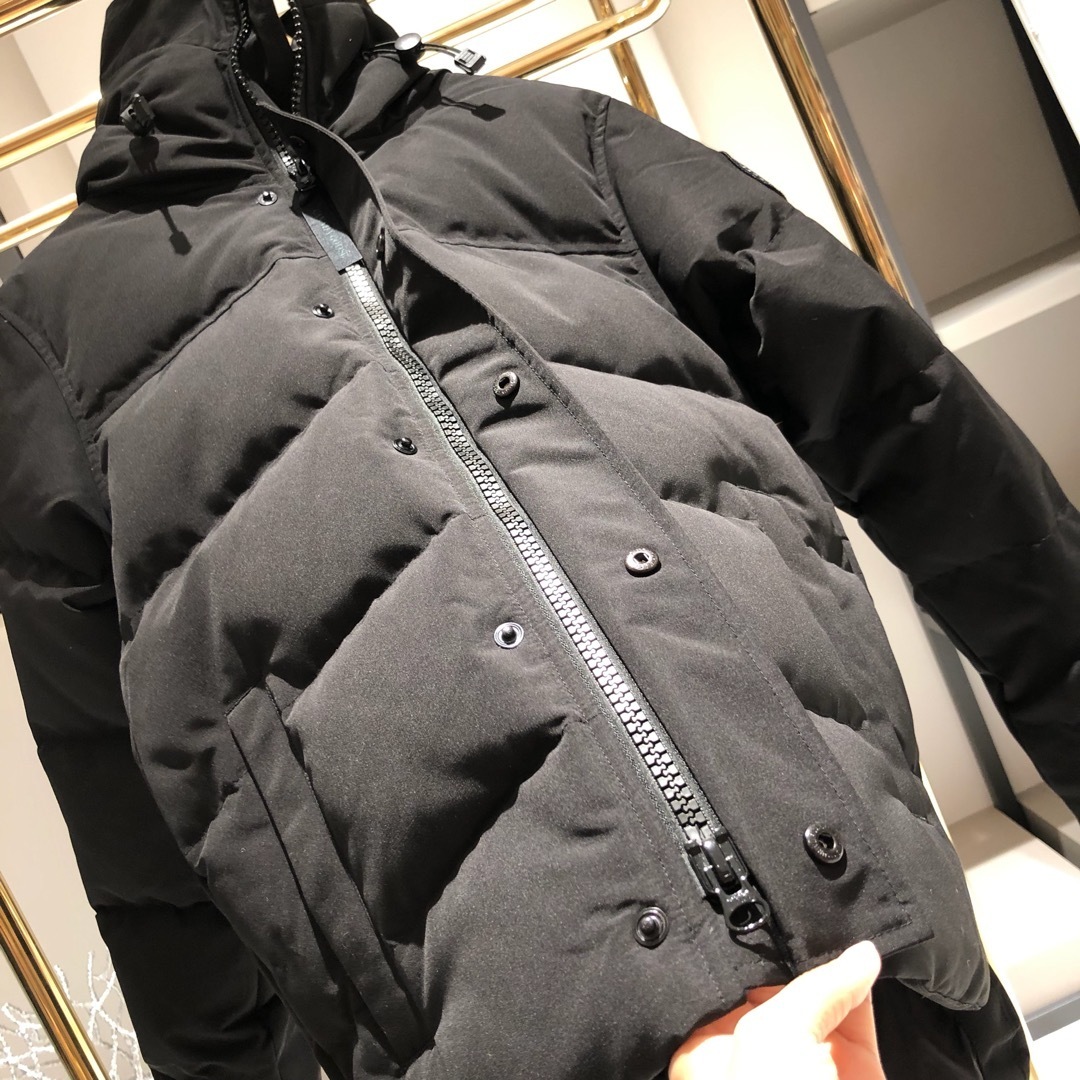 Canada Goose MacMillan Black/ Black Label Parka Down Jacket (17 Style Jacket) - Image 3