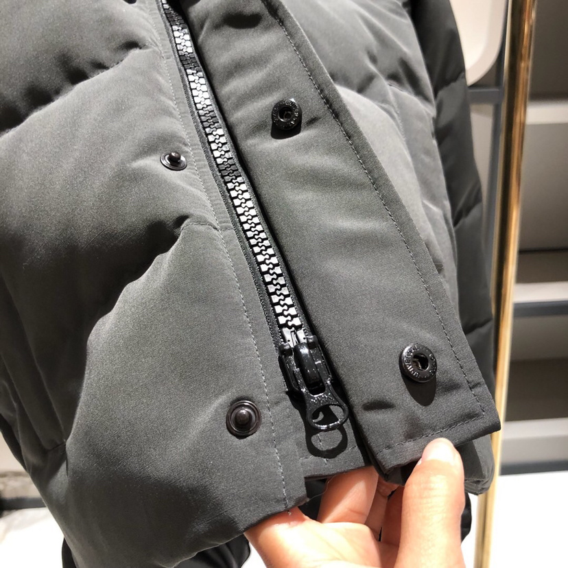 Canada Goose MacMillan Gray Black Label Parka Down Jacket (17 Style Jacket) - Image 6